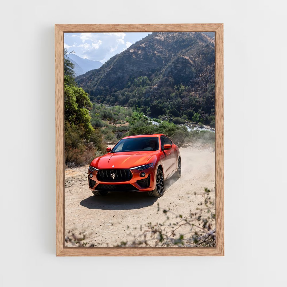 Poster Mas Sanction – affiche Maserati (vue 4)